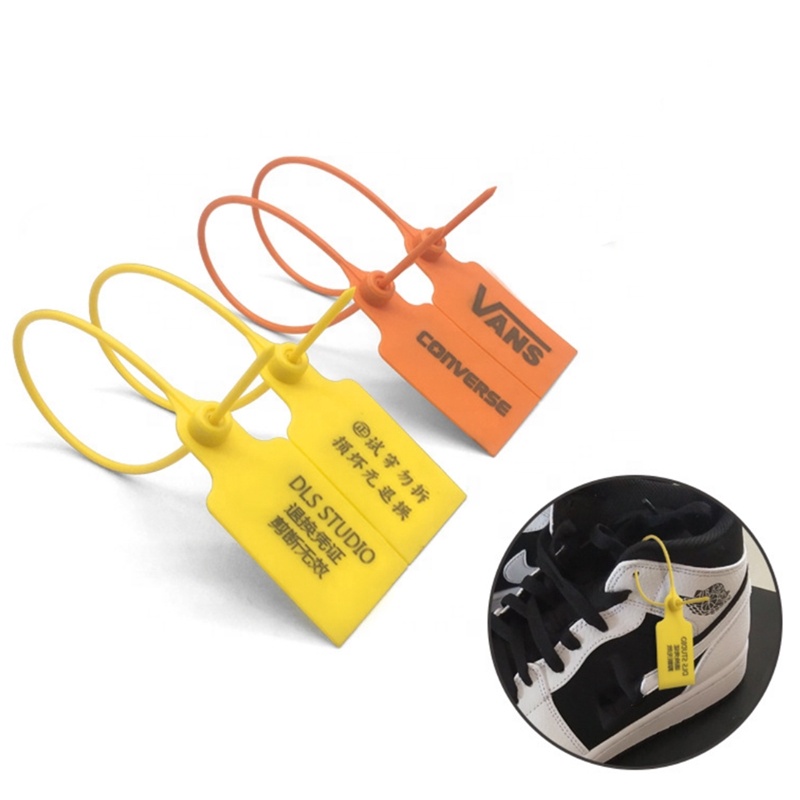 Fashion tag security seal fixed length high cargo security plastic truck seal plastic seal tag for atm machines