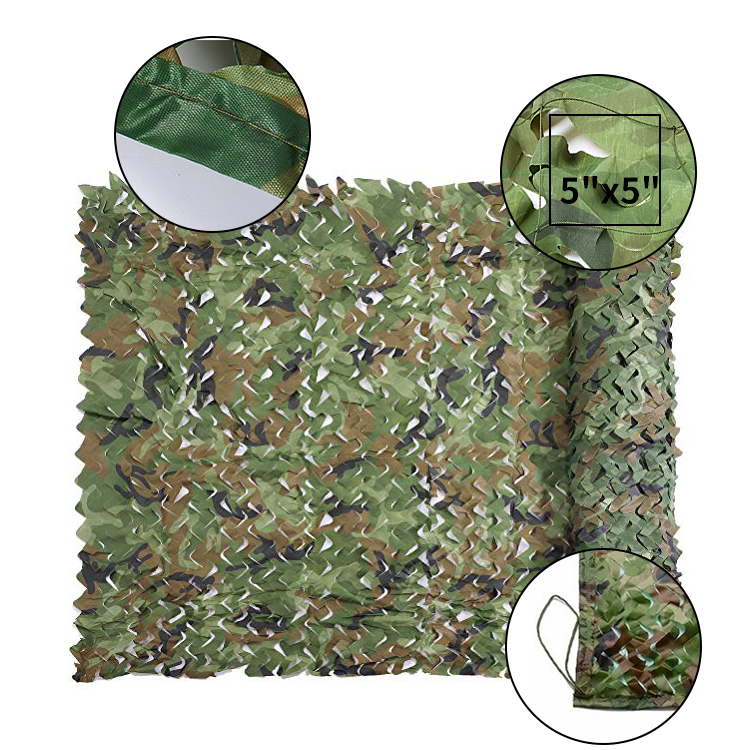 Outdoor Camping Military Jungle Camouflage Woodlands Camo Net For Sale
