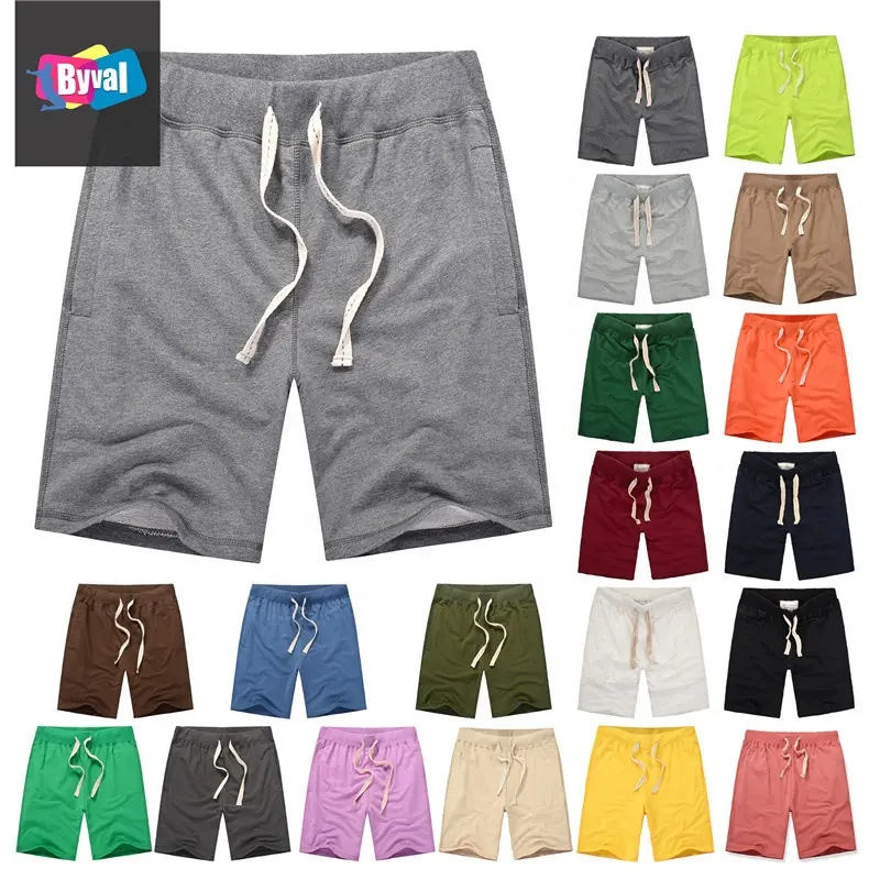 Low MOQ Wholesale Mens Sweat Sports Shorts Workout Clothing Running Short Jogger Pants Gym Wear Compression Sports Sweat Shorts