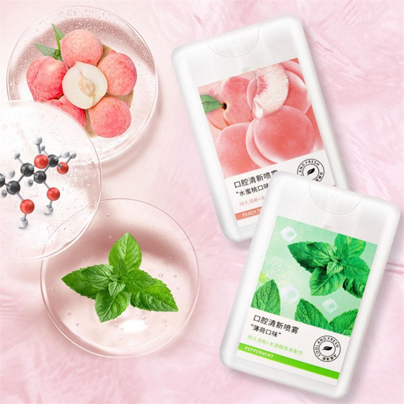 Clean Your Mouth Mist Mint Fresh Breath Moisturizing 10ml Mouth Perfume Spray