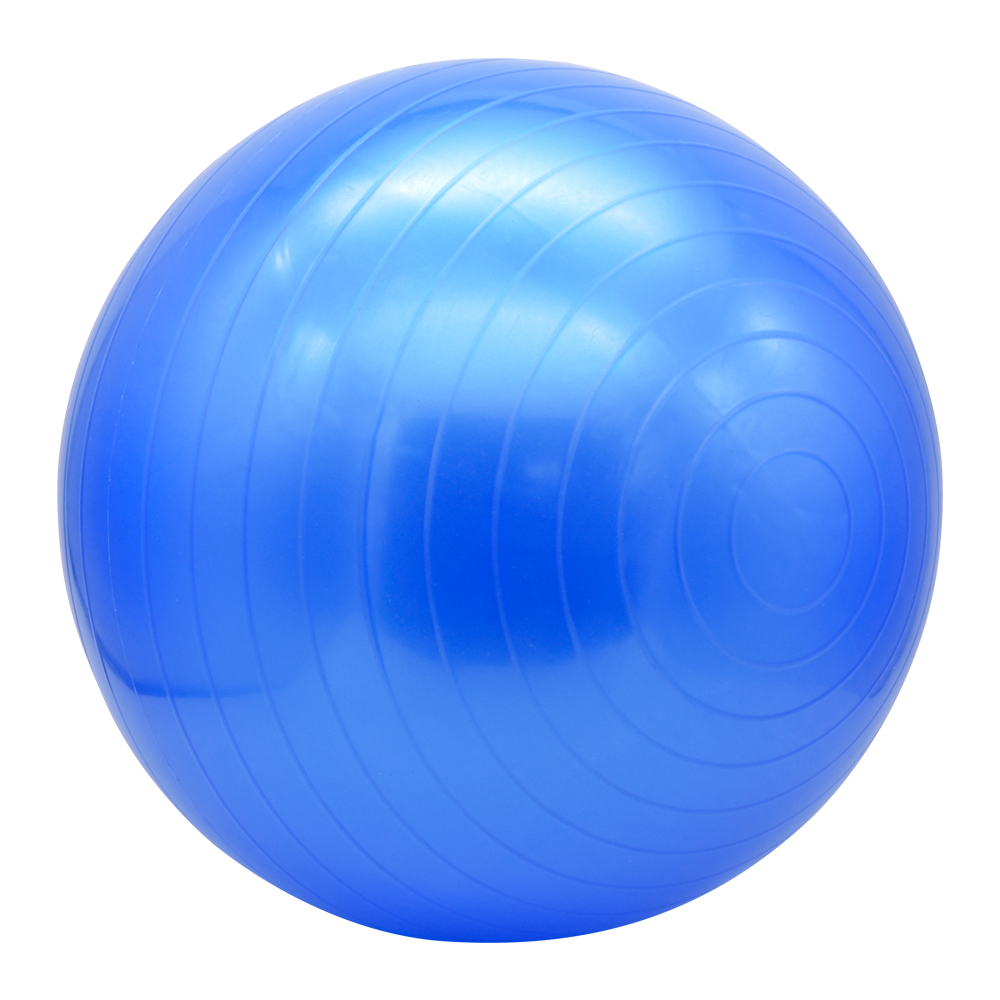anti-burst pilates exercise gym back muscle relax ball pump premium black pvc yoga ball with base