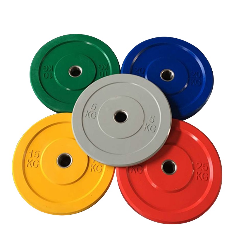 Hot Sale Rubber Coated Standard Bumper Plate