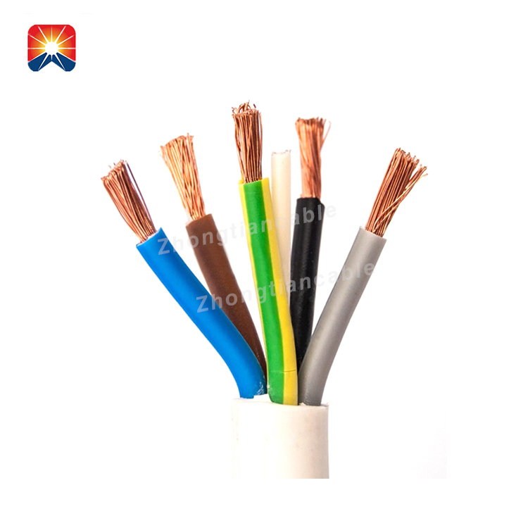High quality multicore flexible electric control cable