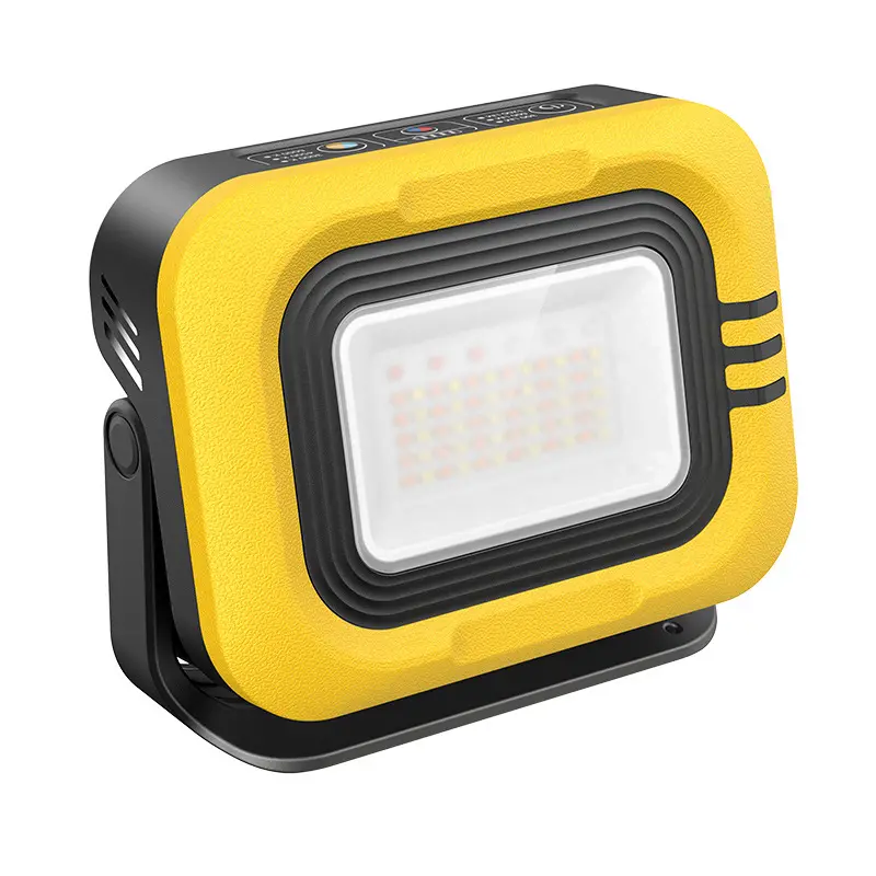 Solar Outdoor LED Spotlight 1200lm portable camping lamp camping lights rechargeable camping light