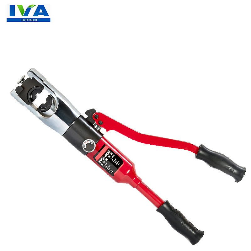ZYO-400 12 Ton Hydraulic Manual Operated Cable Wire hexagon Terminal Crimper Crimping Tool