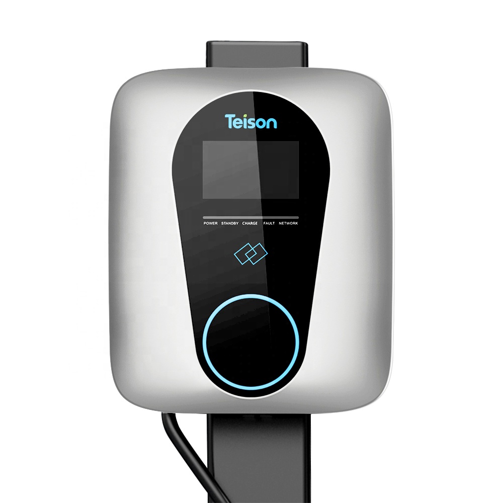 Teison OCPP wallbox ev charge 11 кВт 400 В 4G и Wi-Fi для смарт-карт, ev Зарядные станции