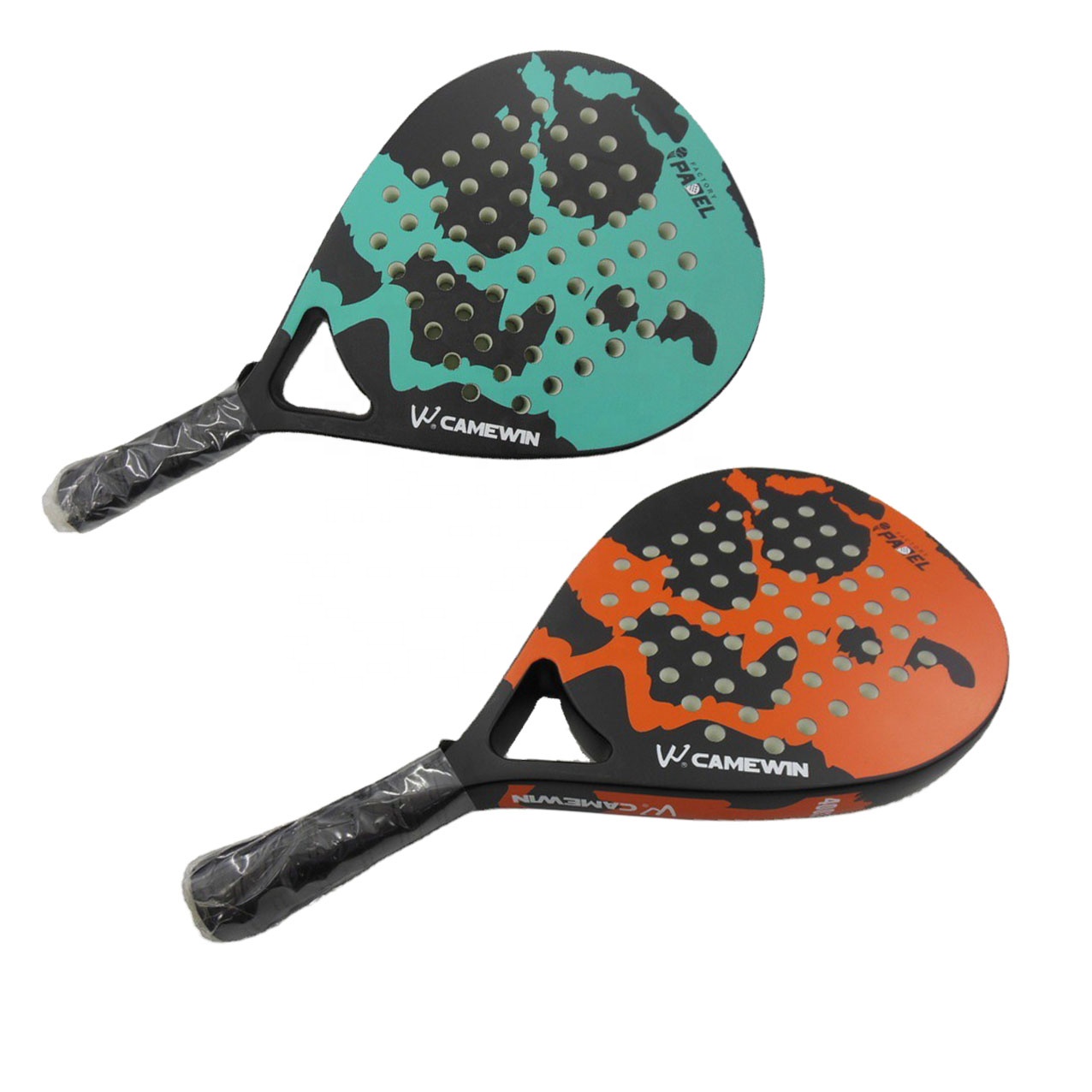 HOT Wholesale Outdoor Beach Sport Tennis Paddle Racket Carbon Fiber Grit Face Eva Memory Foam Core Beach Tennis Racket