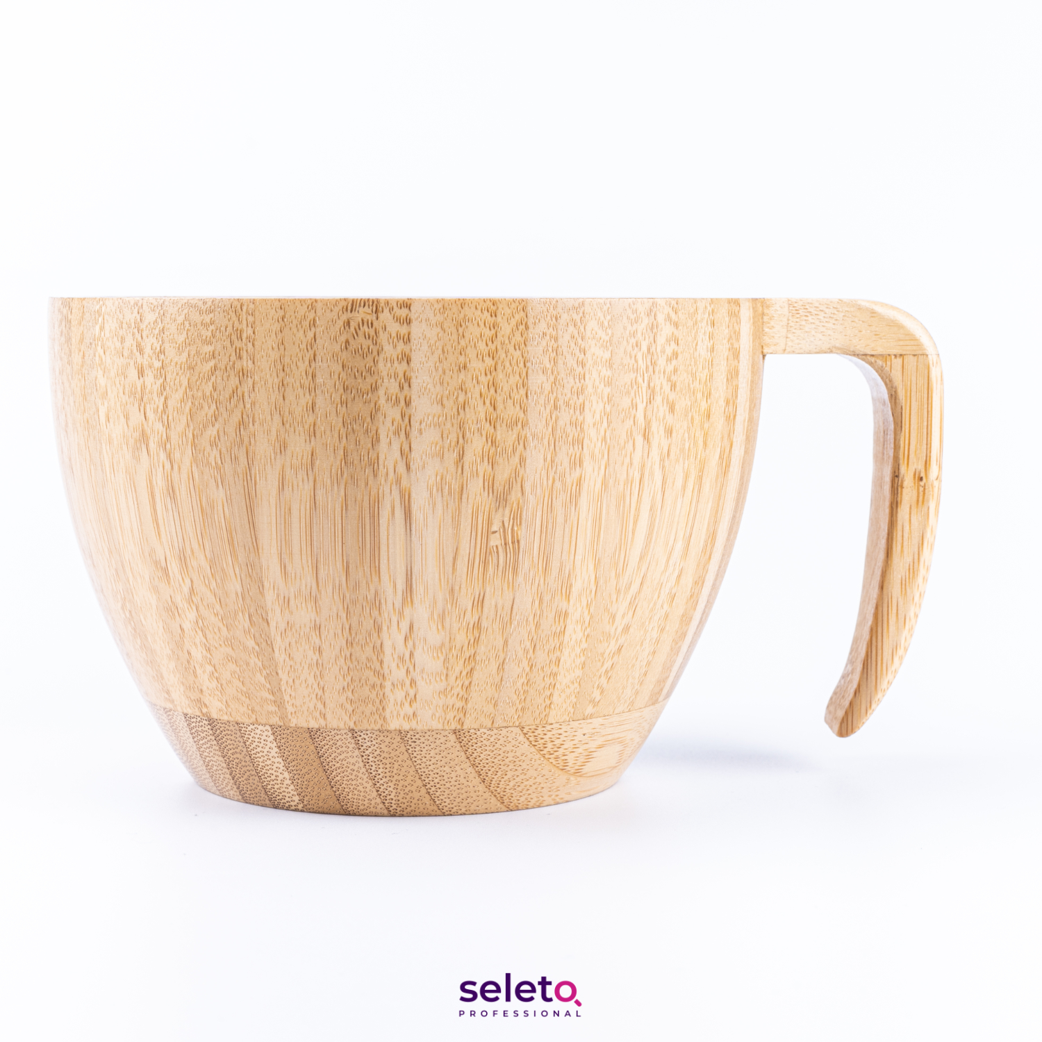 Wooden Round Bowl Professional Hairdressing Tools Color Mixing Bowl Hair Dye Tint Bowls For Salon