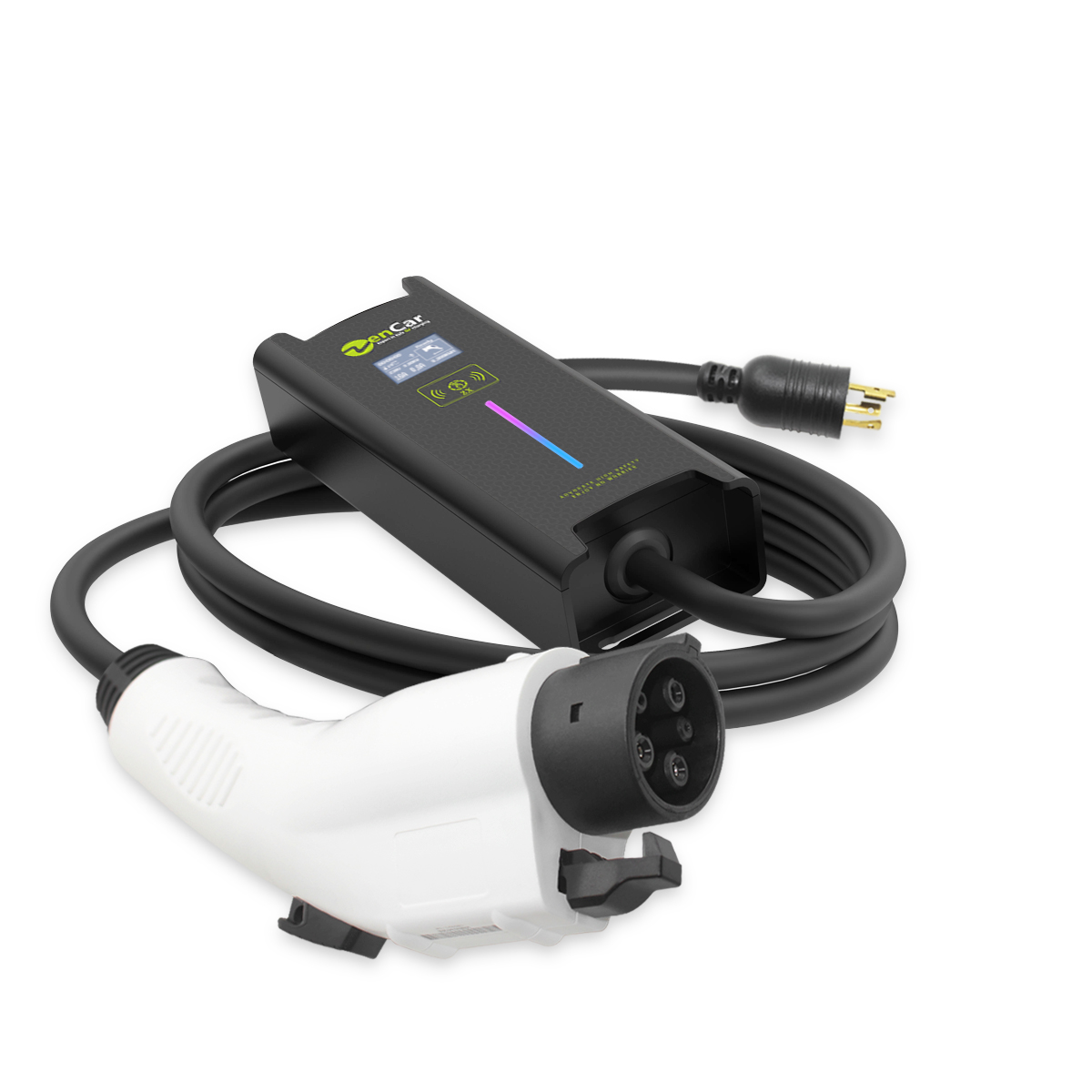Zencar Type 1 J1772 16Amp Level 2 EV Box Charger to Nema l6-20