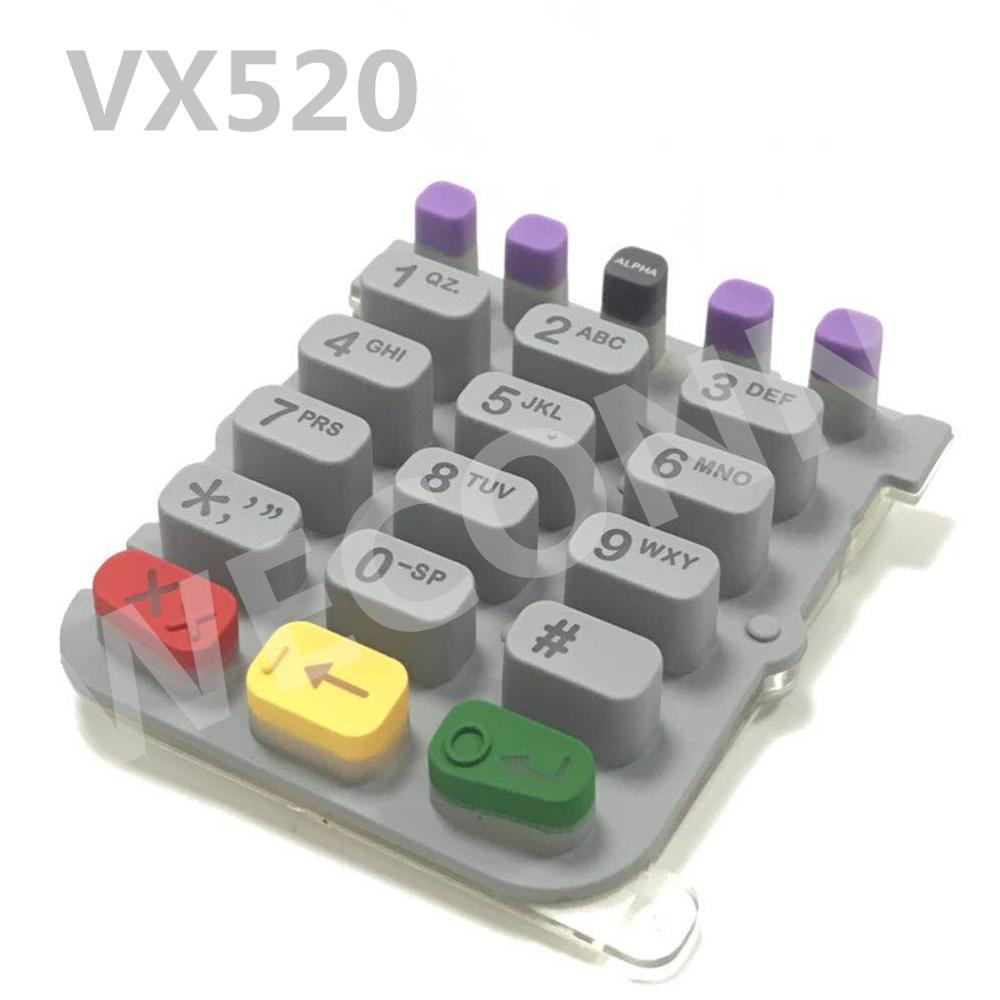 Горячая продажа Замена силиконовой резины vx520 клавиатура