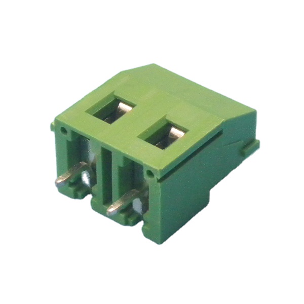 PCB pluggable клеммный блок 5,08 мм Шаг горизонтальный мужской клеммный блок с фланцевой гайкой