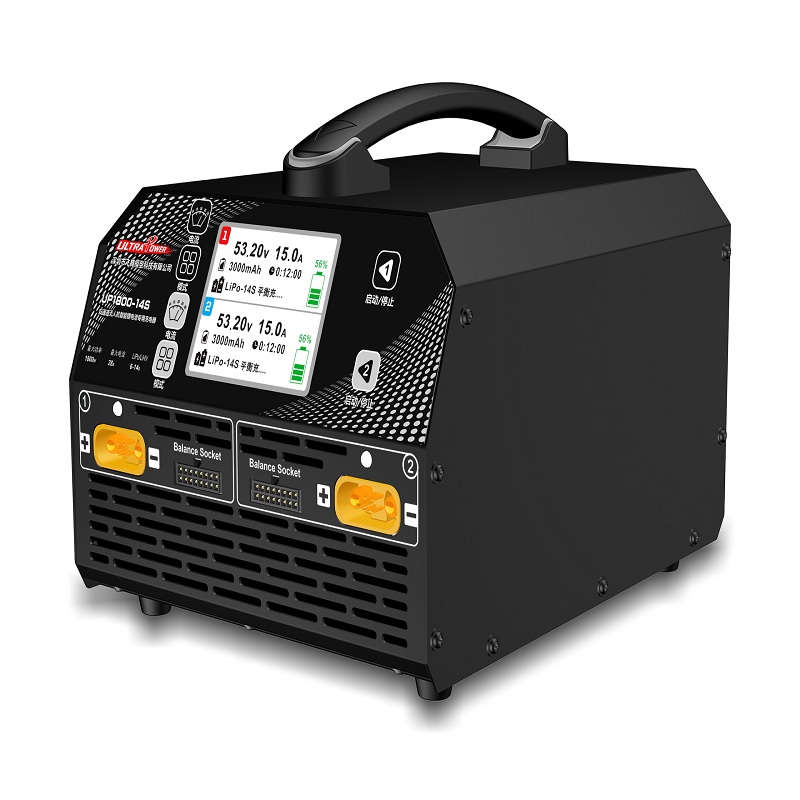 Ультрамощное зарядное устройство 1800 Вт 25A UP1800 6-14S LiPo LiHV балансирующее зарядное устройство UAV зарядное устройство