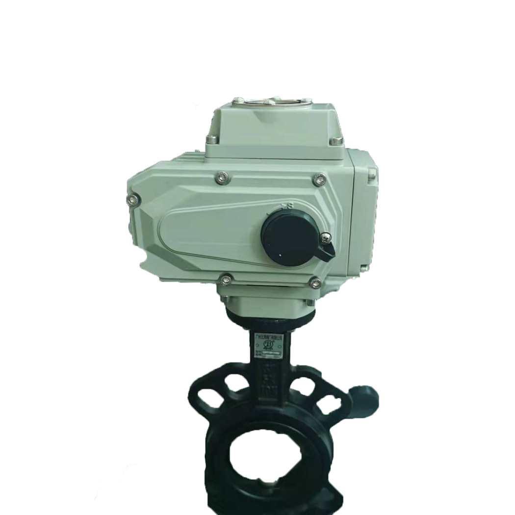Dn50-Dn1200 Dn100 оптовая продажа вакуумная труба из чугуна с шаровидным Dn350 моторизованный электрический клапан-бабочка