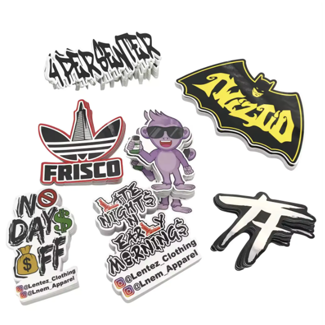 Personalized Product Custom Stickers Paper Vinyl Adhesive Waterproof Sticker Label Printing Logo Die Cut Sticker
