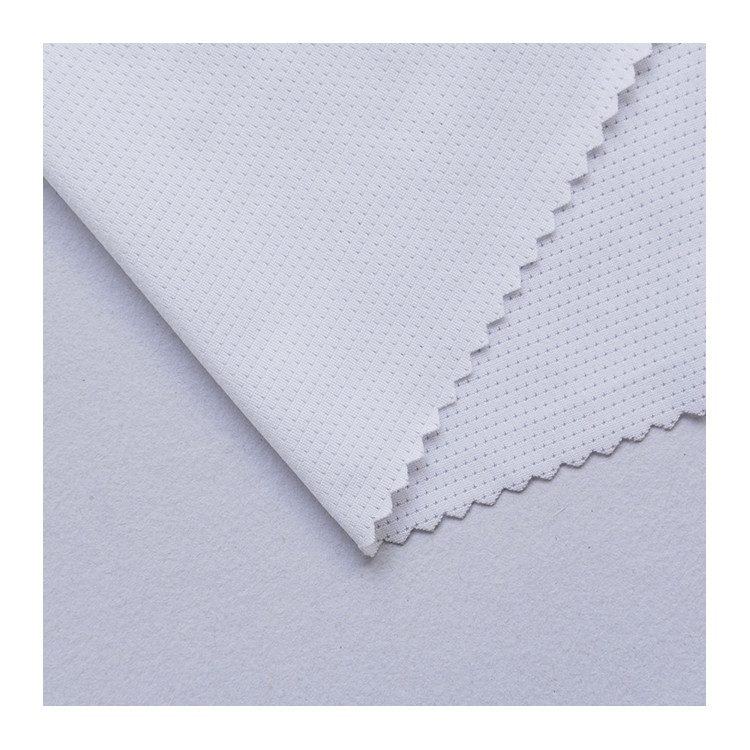 135g polyester mesh cloth.Sportswear and cycling clothing fabrics