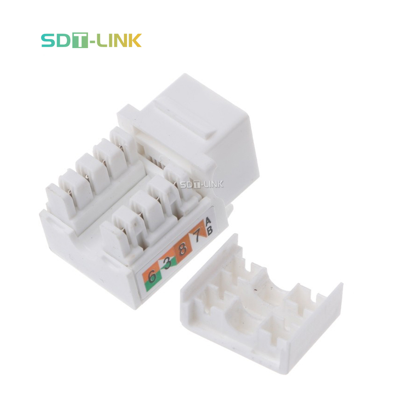 Cat 6 Cat6 UTP Keystone Jack Ethernet адаптер проводка Cat. 6 соединителей UTP Cat6 для патч-панели 110 разъем 90 градусов Лучшая цена
