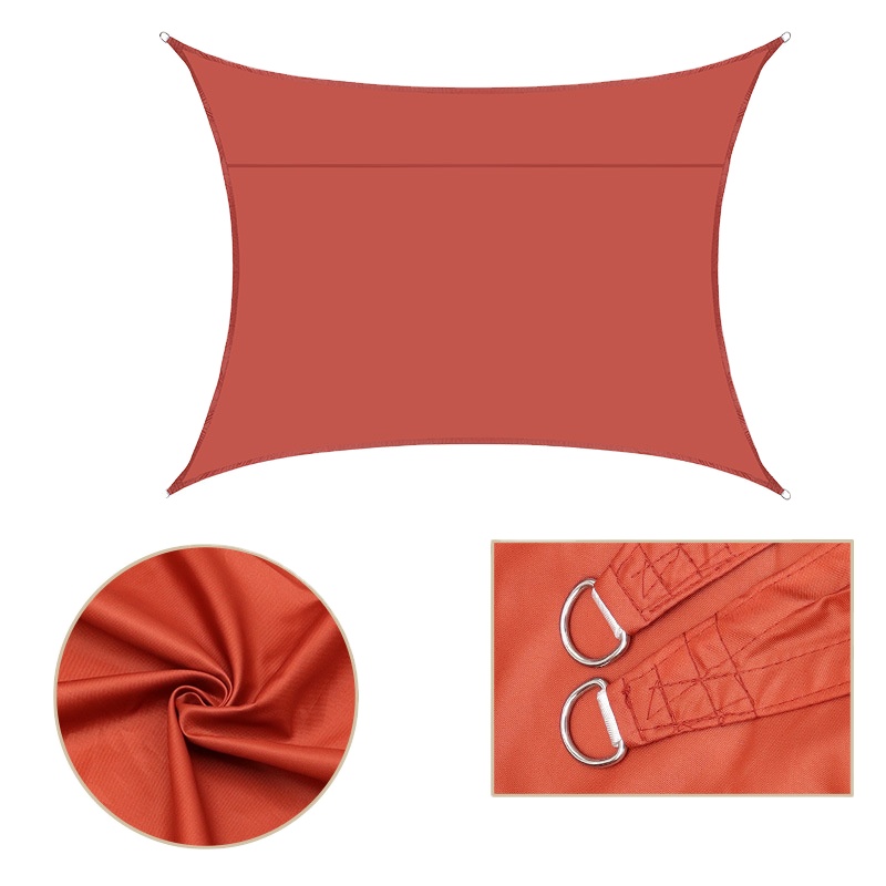 3*4M Polyester With Water-proof Coating 98% Waterproof Uv Block Canopy Sunshade Net