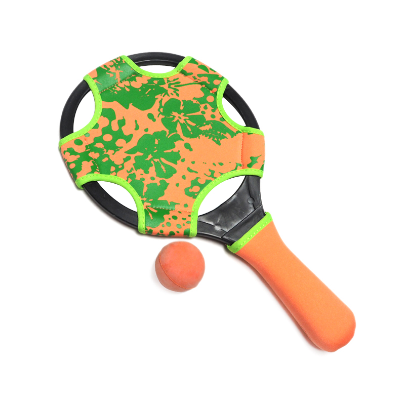 Interactive game tennis paddle light green badminton racket