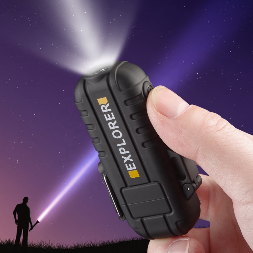 Беспламенная плазменная зажигалка с двойной дугой, Usb перезаряжаемая ветрозащитная электрическая плазменная зажигалка с индикатором батареи