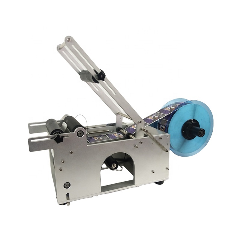 Round Bottle Labeling Machines Bottle Labeling Machine Label Sticker Machine