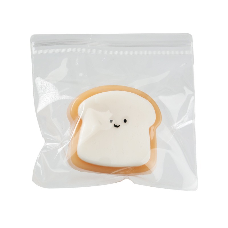 Hot Unisex Super Soft Bread Toy Cute Toast Dog TPR Toys Stress Relief Release Toy for Kids and Adults Perfect Birthday Gift
