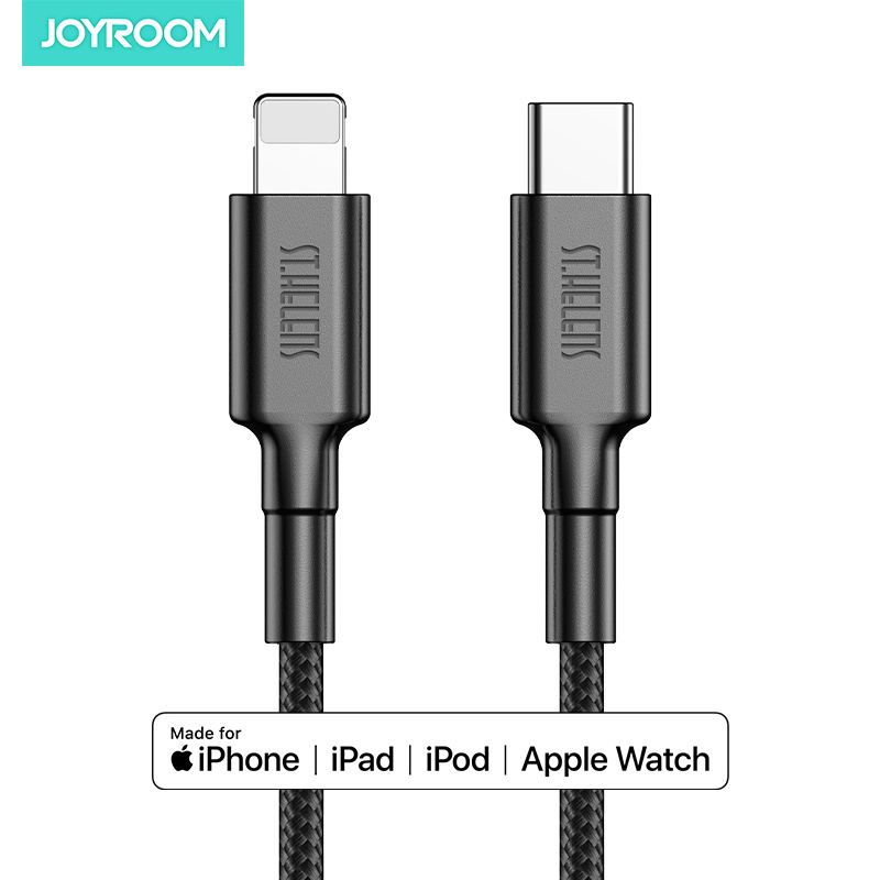 Joyroom MFI PD 3A быстрый тип c к lightnings Кабели Зарядное устройство провод usb линия передачи данных