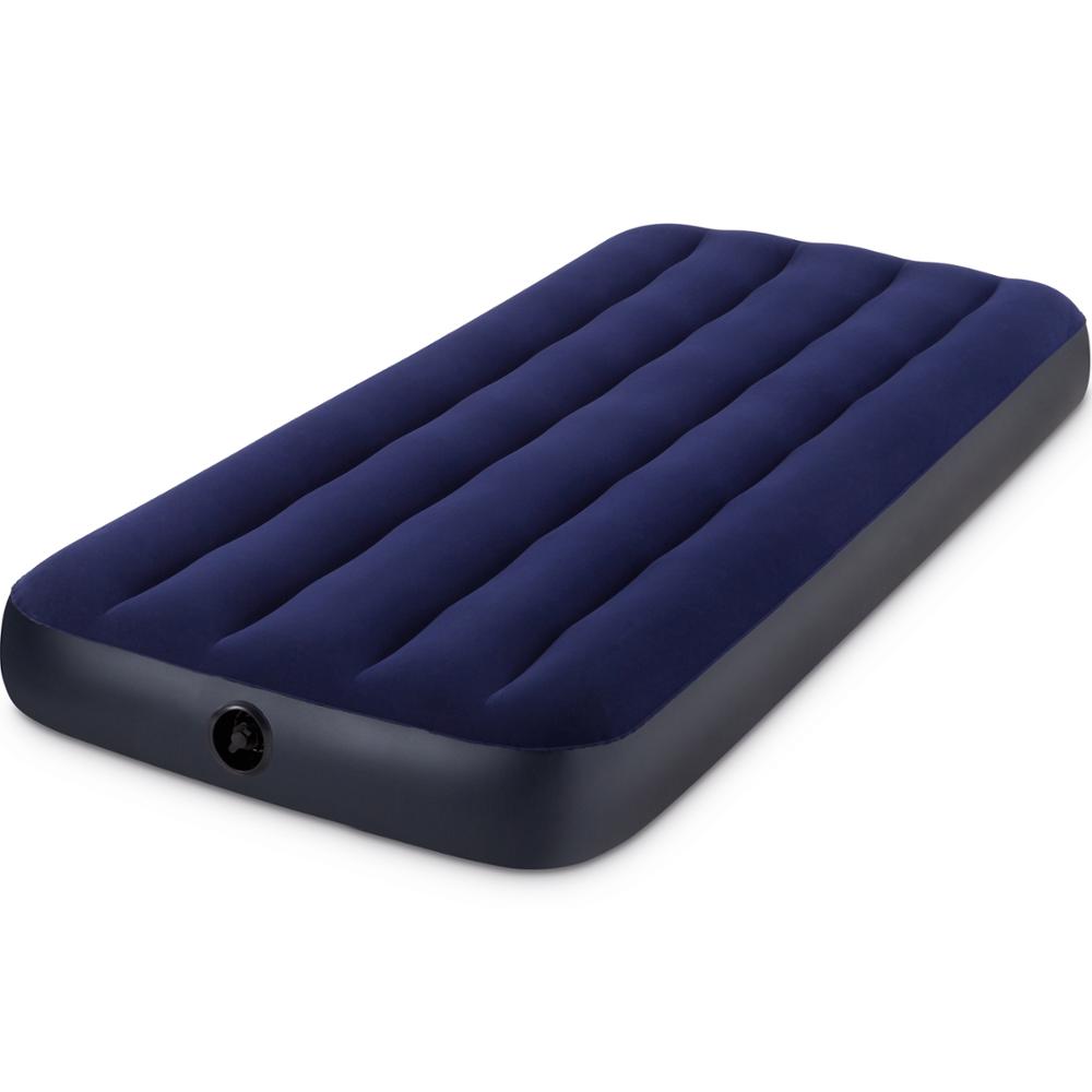 Intex 64756 Lit Colchones Inflavel Matelas Gonflable 76 см 2,26 кг синие портативные складные надувные матрасы для сна и кемпинга