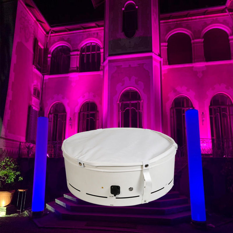 Waterproof 6X10W 4IN1 RGBW Battery Powered Wireless LED Stage Inflatable Light For Wedding Party