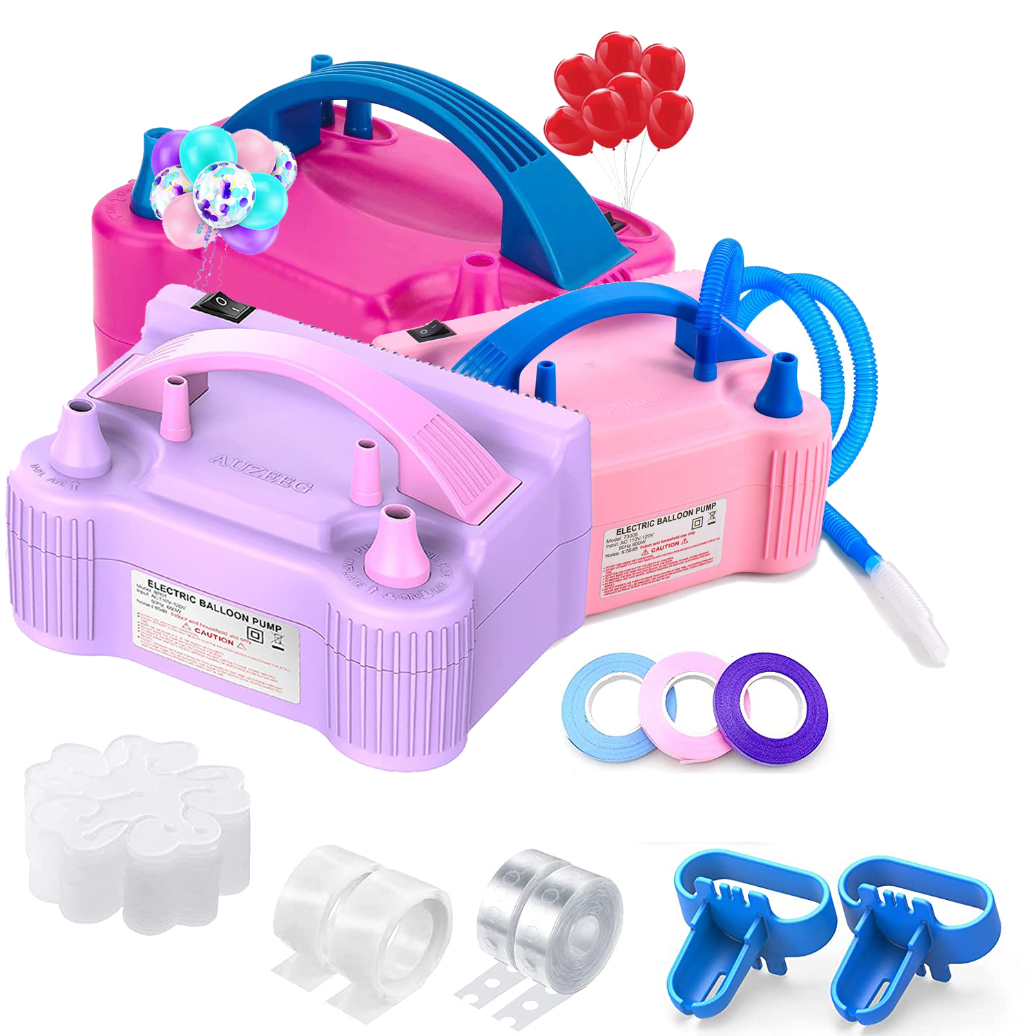 CPC High Performance Electric Balloon Machine, Portable Inflator, Air Pump, Power