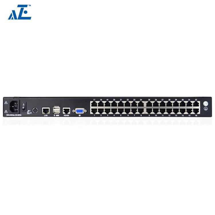 1U 19 дюймов LCD IP KVM переключатель 32 портовая консоль цифровой Kvm по Ip