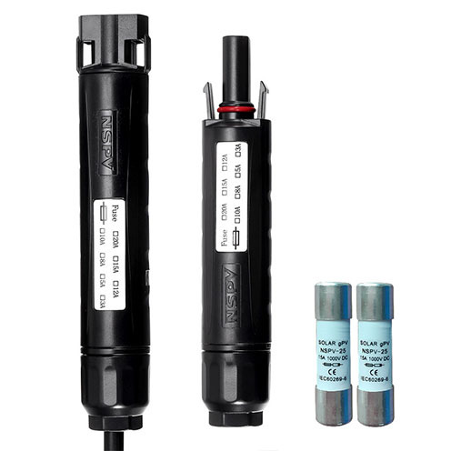 High Quality IP67 PV4.0 1000VDC Fuse Connector for Solar Panel System