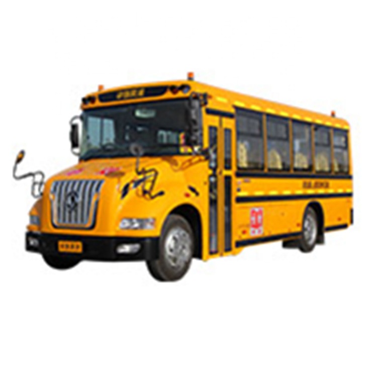 8M length Dongfeng yellow school bus for sale with 4*2 drive