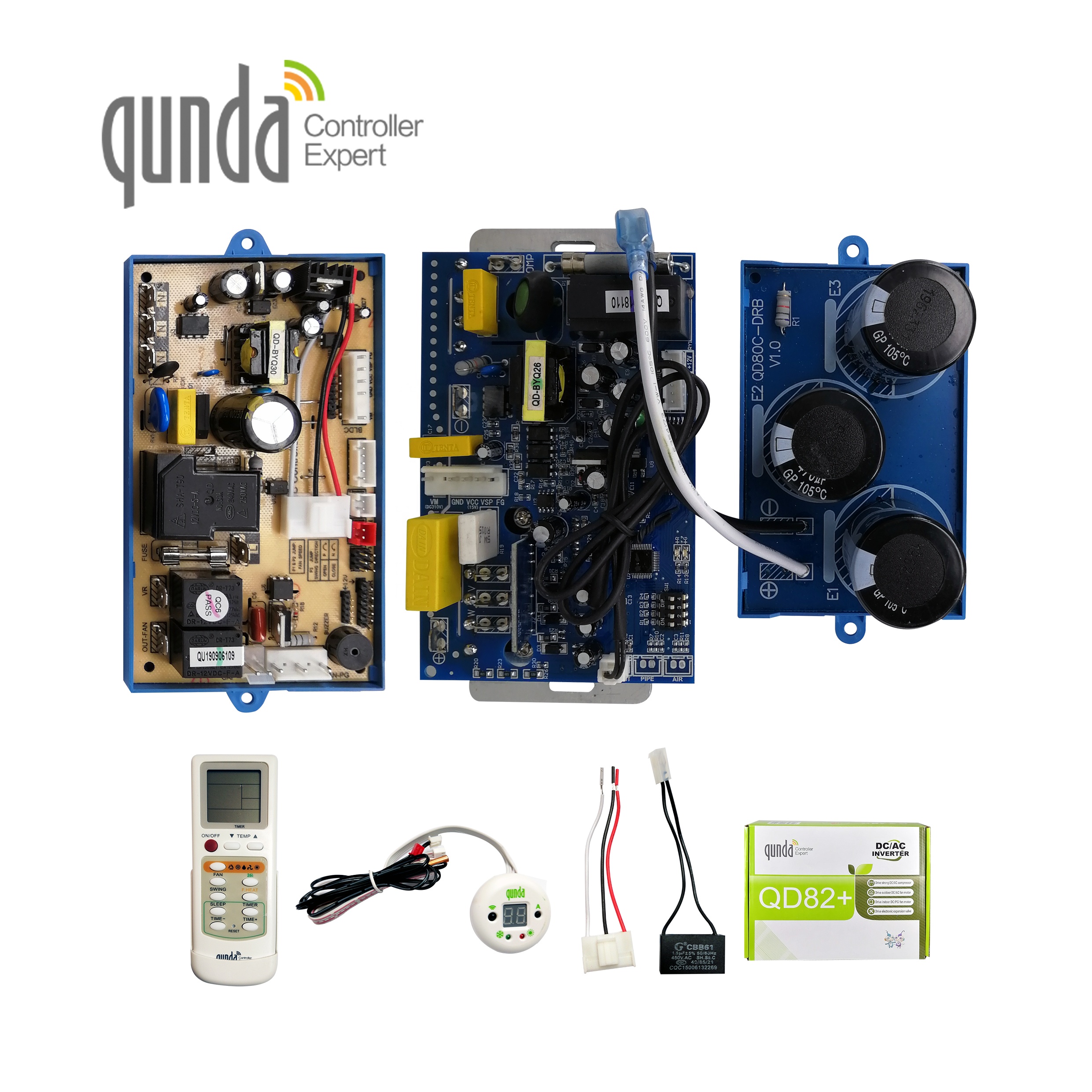 Систо QD82 + QUNDA Универсальный Кондиционер ac/dc инвертор система управления pcb инвертор Кондиционер