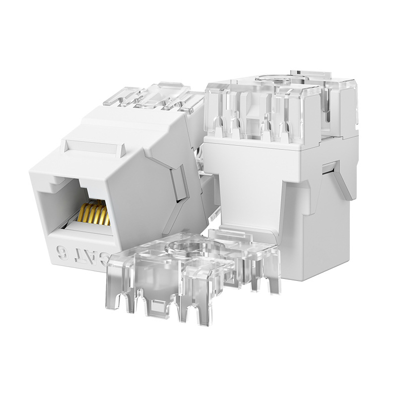 WSY STP SFTP Cat6 Keystone Jack LAN кабель RJ45 соединитель Женский сетевой модуль Cat6