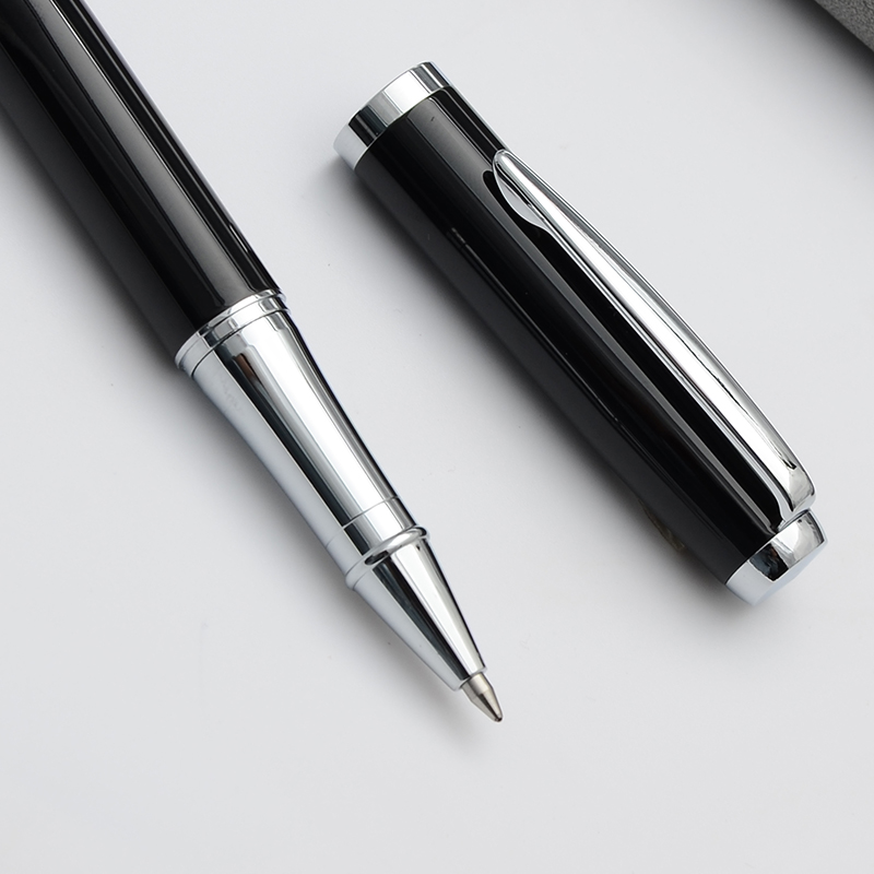 High Quality Black Metal Gifts Roller Ball Pen