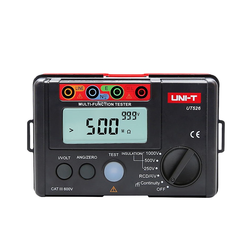 UNI-T UT526 Multifunction Electrical Meter 1000V Display Count 10000 Installation Tester
