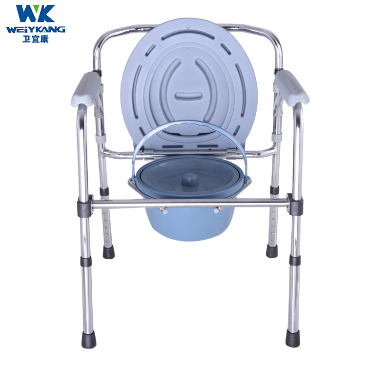 KDB-894B нержавеющая сталь антиржавчина Commode стул для реабилитации и восстановления использования