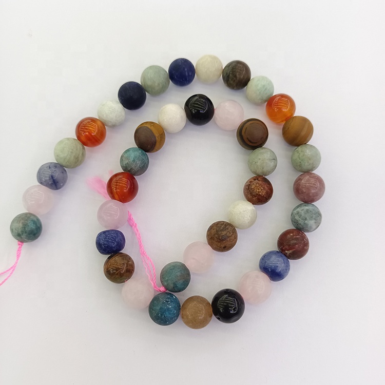 Jewelry Making Beads And Stones Natural Stone Large Hole Beads Necklace Beads And Stones