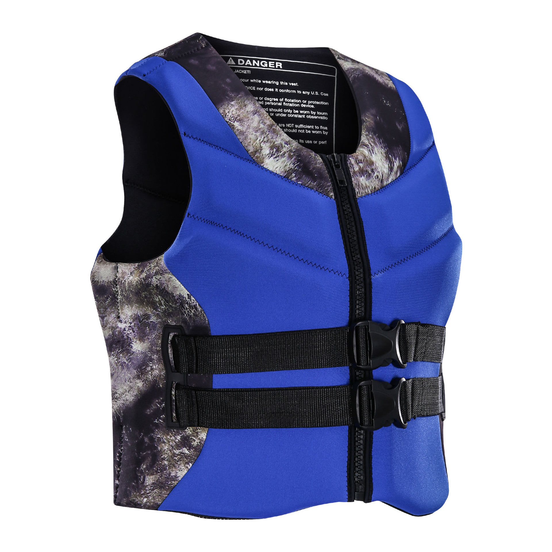 Sbart Adult Buoyancy Vest Swimming Vest Safety CE EPE Foam Life Vest Camouflage Fishing Kayak Neoprene Life Jacket