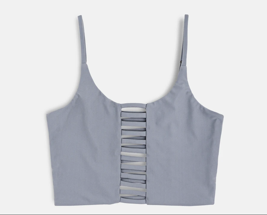 Sports Bra for Women Girl Front & Back Spoghetti Detaiing Sport Bra for Girl Yoji