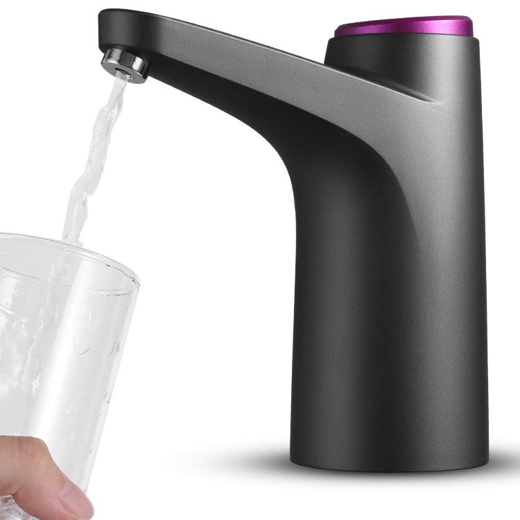 Кран сенсорный детский замок насос для бутылки воды с usb-кабелем для зарядки + 304 трубка из нержавеющей стали + пищевой силиконовый шланг