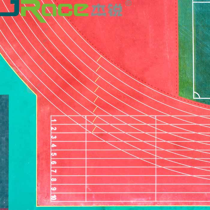 Беговая дорожка из синтетического каучука, сертифицированная IAAF
