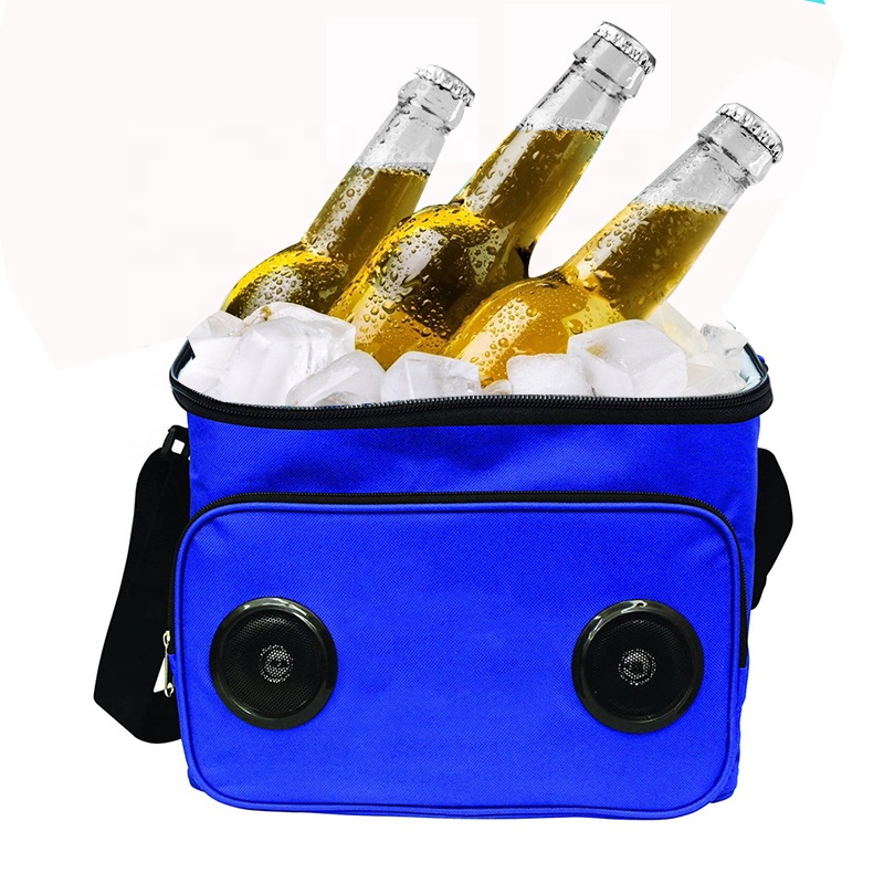 2021 Outdoor Picnic Waterproof Insulated Cooler Bag with BT speakers
