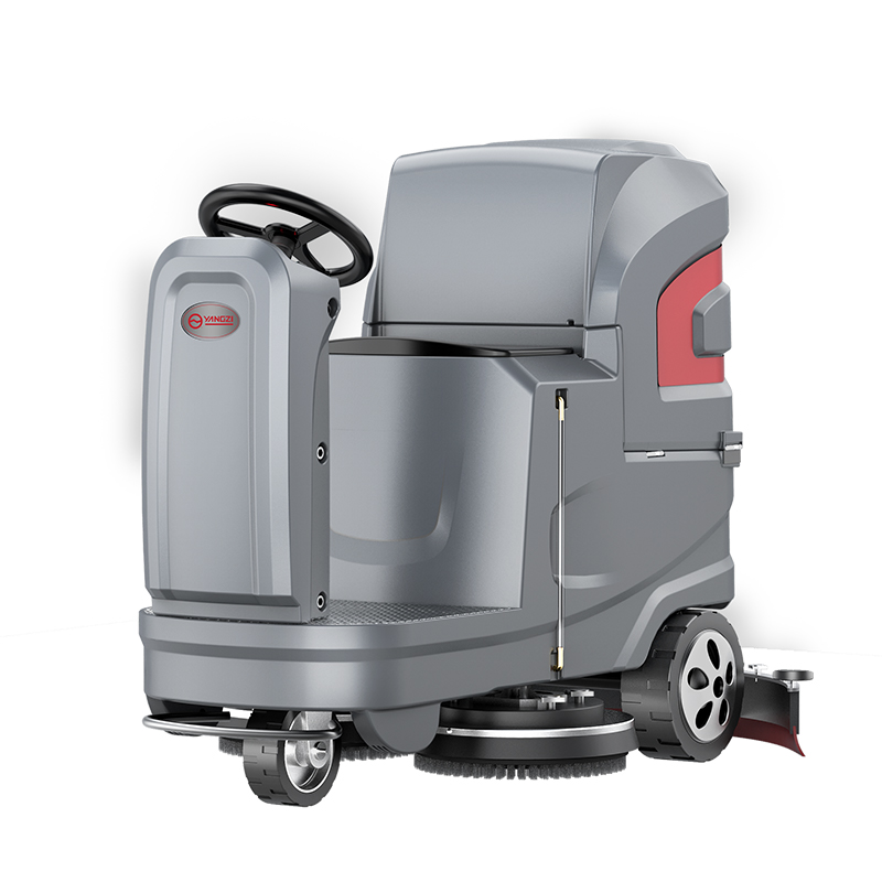 YANGZI X5 electric Floor Scrubbing Machine Industrial Ride on Commercial Scrubber Sweeper Suitable For Park