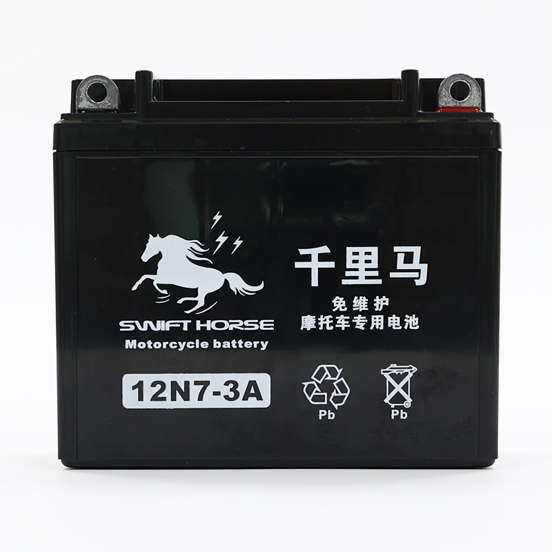 Sealed Good Starting Performance 12N7-3A Electric Motorcycle Removable Battery