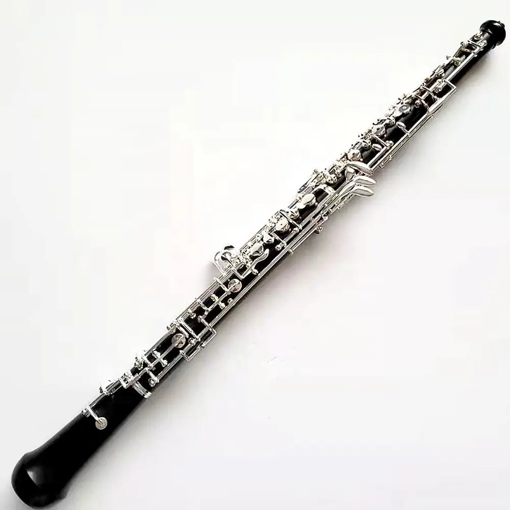 Oboe woodwind ebony silver-plated c-tone