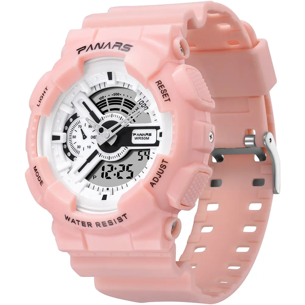 PNS 8125 50M Waterproof Electronic Digital Watch Unisex Sports Wrist Watches Stopwatch Relojes Hombre
