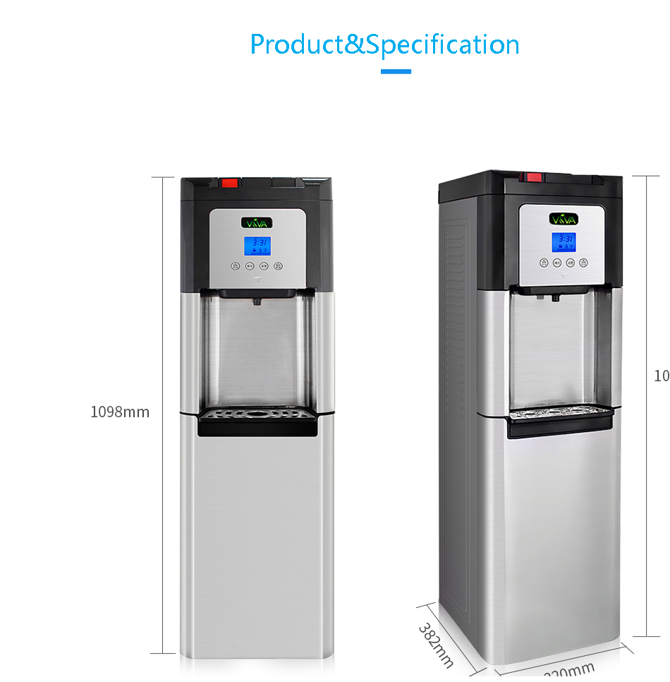 HOT SALE WATER DISPENSER BOTTOM LOADING HOT AND COLD PURE WATER