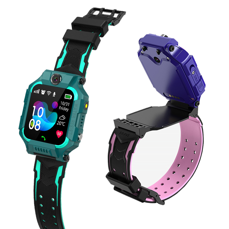 2021 new arrivals child sports wristwatch Kids Smart fashion cartoon children plastic gps watch phone in the promotional