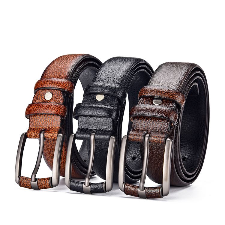 Wholesales men jeans belt customized retro gentle man belt
